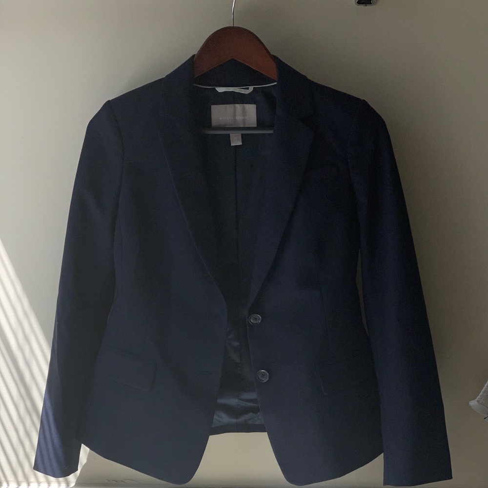 Banana Republic Navy Blazer